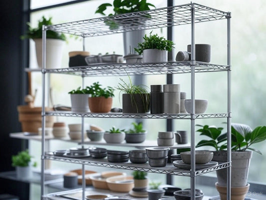 Maximize Your Greenery: Shelving with Storage for Botanical Bliss