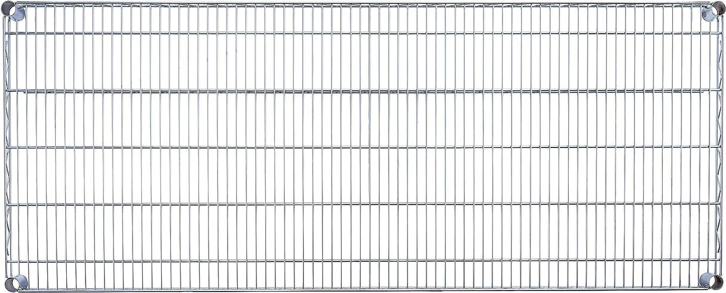 Utility Basics | Chrome Shelving On Wheels | 60 x 24 x 72 Shelving | 4-Tier | NSF | Seville Classics | Saferacks | Utility shelving | Storage shelving on wheels | Wire Shelving with Wheels | Wire Racks with Wheels