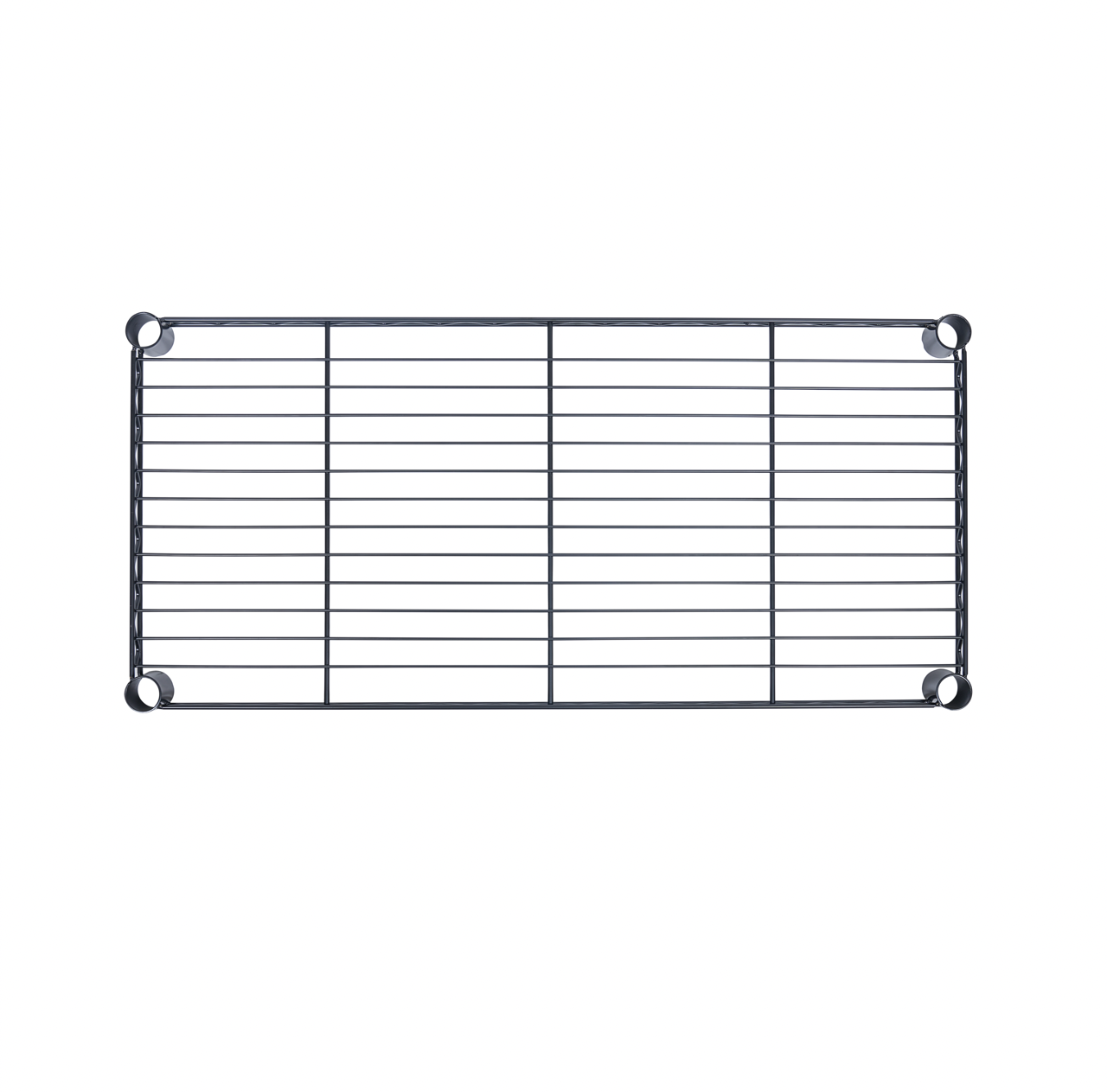 Utility Basics | Black Wire Rack | 5-Tier | 36 x 14 x 60 | Utility Shelving | Saferack | Seville Classics | Wire Rack with Wheels | Shelving shelf | Wire Shelving