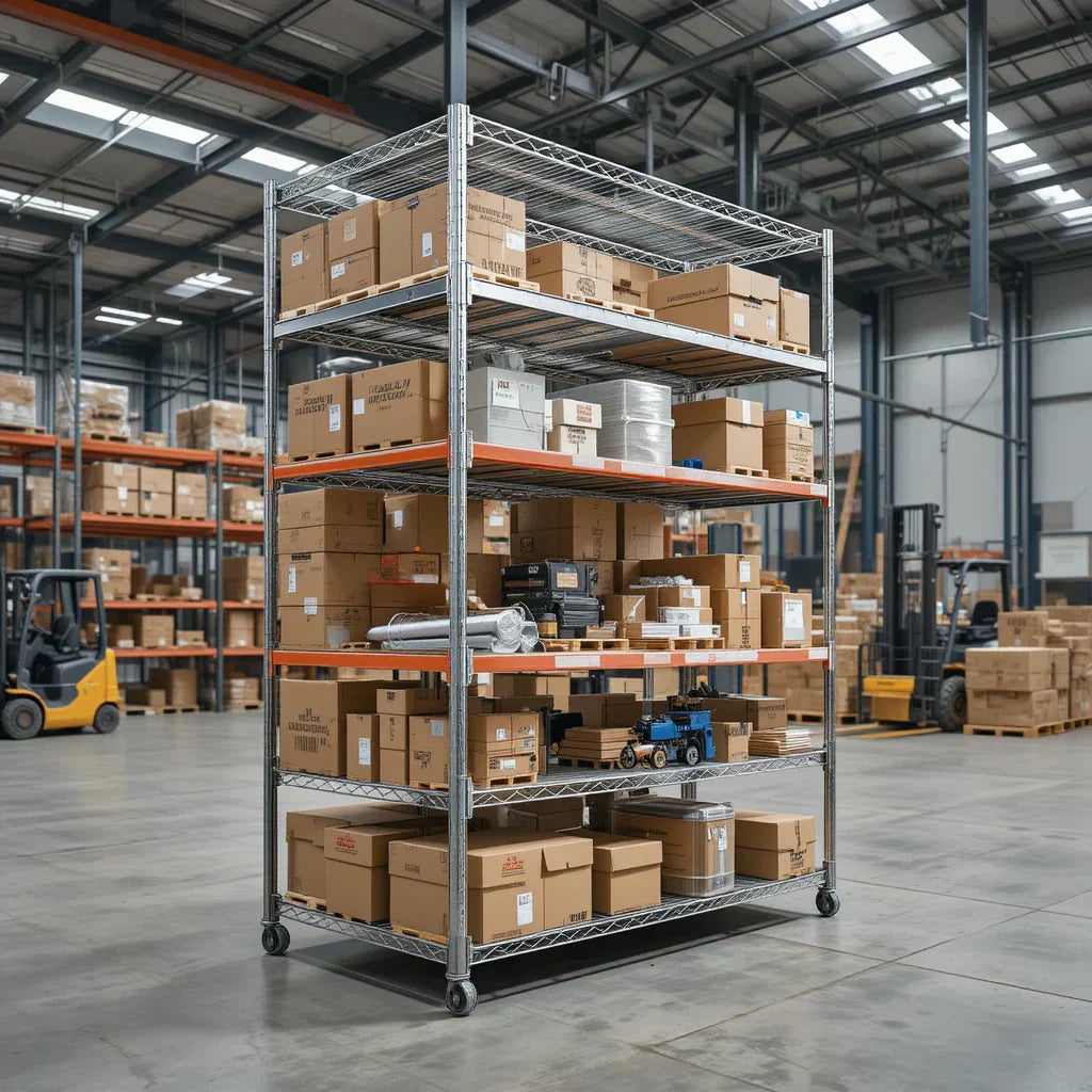 How Wire Shelving Enhances Inventory Management in E-Commerce Warehouses