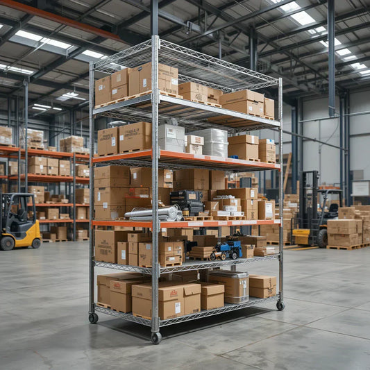How Wire Shelving Enhances Inventory Management in E-Commerce Warehouses