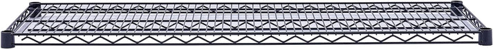 Utility Basics | Black Wire Rack | 5-Tier | 48 x 18 x 72 | Utility shelves | Utility shelving | Utility shelves | Seville Classics | Saferacks | Wire Shelving with Wheels