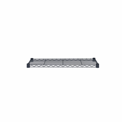 Utility Basics | Black Wire Rack | 5-Tier | 36 x 14 x 60 | Utility Shelving | Saferack | Seville Classics | Wire Rack with Wheels | Shelving shelf | Wire Shelving