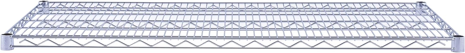 Utility Basics | 48 x 24 x 72 Shelving | Chrome Shelving on wheels | 5-Tier | Saferacks | Seville Classics | Shelving shelf | Utility shelves | Wire Shelving